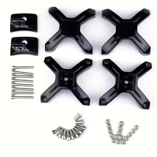 Set suport proiectoare LED / prindere pe rollbar sau bullbar - Model ajustabil - Img 3
