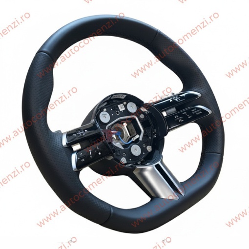 Volan sport MERCEDES Clasa A (W176) 2012-2018 / Piele perforata - Img 2