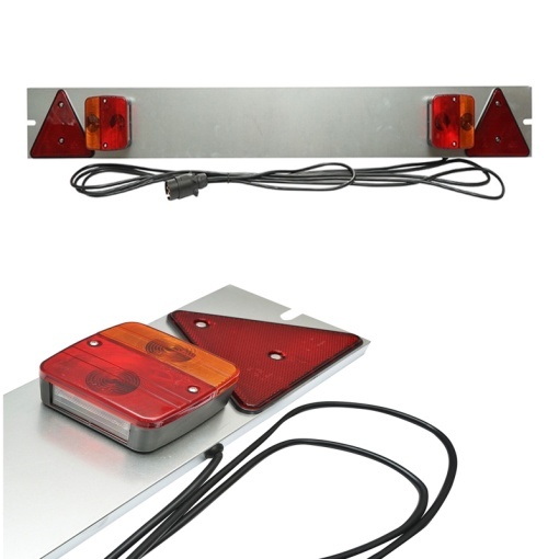 Bara remorca cu lampi spate multifunctionale - Model Universal + Omologare E11 - Img 2