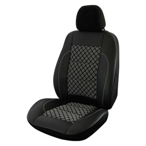 Huse scaune auto compatibile FORD Fiesta V 2002-2008 EXCLUSIVE LEATHER PREMIUM - Img 4