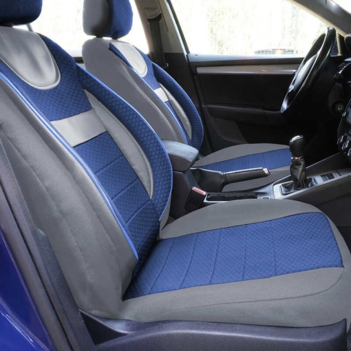 Huse scaune auto compatibile SKODA Octavia I 1996-2010 / Dynamic Albastru (44499) - Img 3