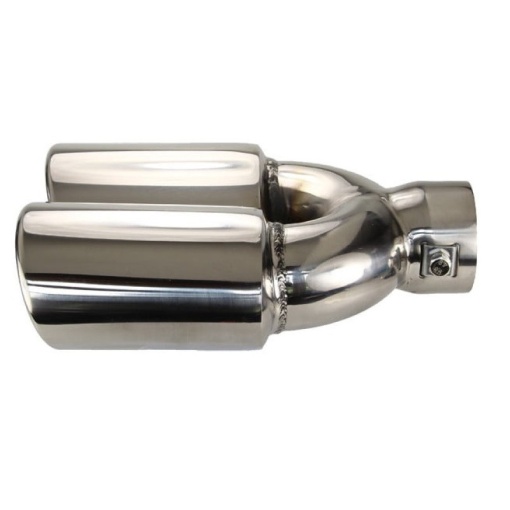 Ornament toba dubla inox universal / Argintiu - Img 2