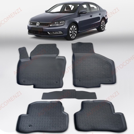 Pachet Tavita Portbagaj + Covoare VW Passat B7 2010-2015 Sedan / Berlina - Img 2