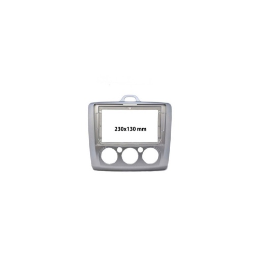 Rama Navigatie FORD Focus II 2004-2010 (AC Manual) - 9" / kit complet - Img 2
