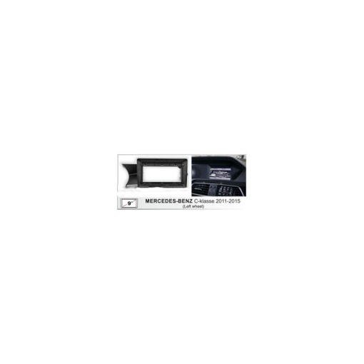 Rama Navigatie MERCEDES Clasa C W204 2011-2015 Facelift - 9" / kit complet - Img 5