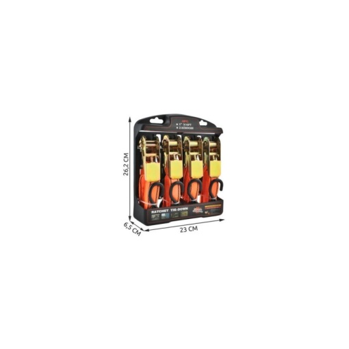 Set 4 chinghi de fixare - ancorare, rezistenta maxima 600-700 kg - Img 2