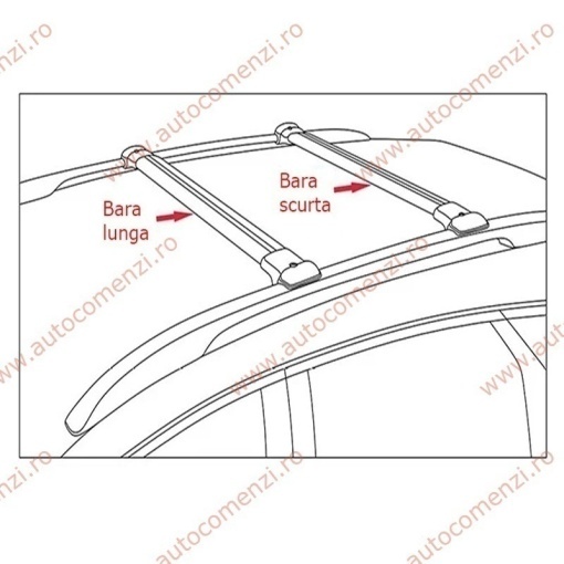 Set bare portbagaj AUDI A6 C7 2011-2018 Allroad - KVO AERO - Img 7