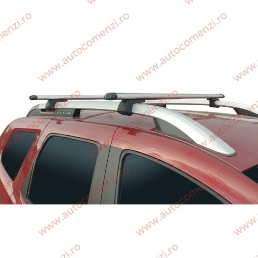 Set bare portbagaj DACIA Duster II 2018-2023 - Aluminiu / cu cheie antifurt - 120 cm - Img 2