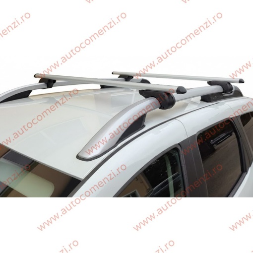Set bare portbagaj DACIA Duster II 2018-2023 - cu cheie antifurt / Aluminiu - 120 cm - Img 3