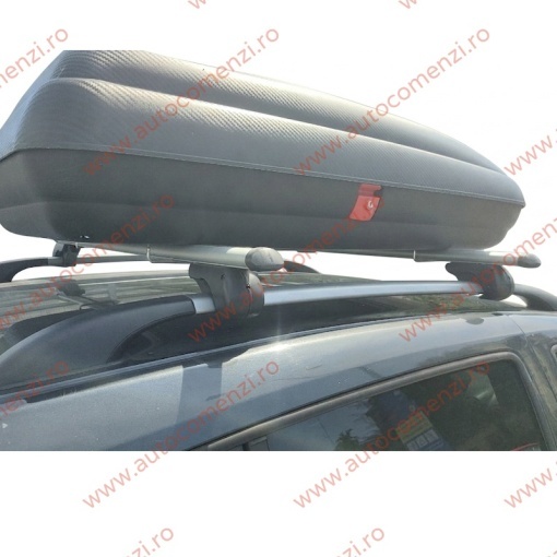Set bare portbagaj DACIA Sandero Stepway II 2012-2020 - cu cheie antifurt / Aluminiu - 120 cm - Img 2