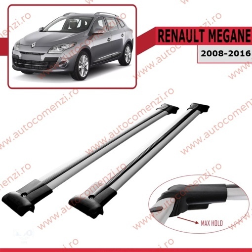 Set bare portbagaj RENAULT Megane III 2008-2016 Combi - KVO AERO - Img 2