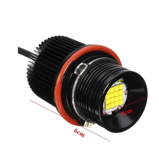 Set LED Marker Angel Eyes BMW, 80W, Alb (Canbus) - pentru faruri Xenon - Img 2