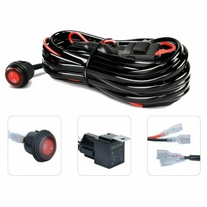 Cablaj proiectoare led waterproof 12v lungime 2.6m pentru lumini auto