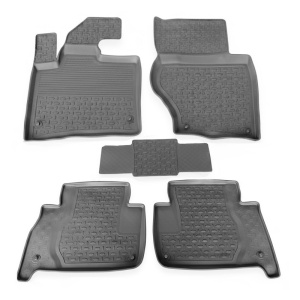 Covoare AUDI Q7 I (4L) 2005-2015 - tip tavita - 100% cauciuc - SEINTEX
