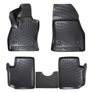 Covoare auto tavita FIAT 500L 2012-2022 (cutie manuala) (5 bucati)