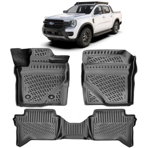 Covoare auto tavita FORD Ranger T6 II 2022-prezent (5 bucati)