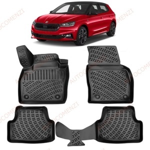Covoare auto tavita SKODA Fabia IV 2021-prezent (5 bucati)