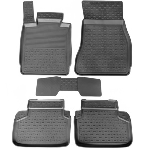 Covoare BMW Seria 5 G30 / G31 2017-2023 - tip tavita - 100% cauciuc - SEINTEX