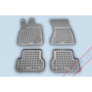 Covoare cauciuc AUDI A6 C7 2011-2018 - tip tavita - gri - REZAW PLAST
