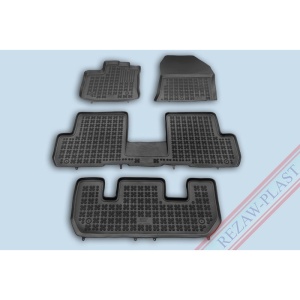 Covoare cauciuc DACIA Lodgy 2012-2022 (7 locuri) - tip tavita - REZAW PLAST