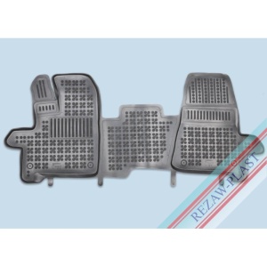 Covoare cauciuc FORD Transit IV 2014-prezent (2 locuri - cutie automata) - tip tavita - REZAW PLAST