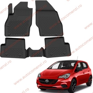 Covoare cauciuc tavita OPEL Corsa E 2014-2019 (Ultra SHL)