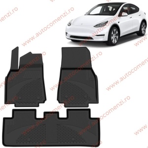 Covoare cauciuc tavita TESLA Model Y 2020-2025 Pre-Facelift (Ultra SHL)