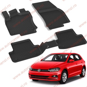 Covoare cauciuc tavita VW Polo (AW) 2017 -prezent (Ultra SHL)