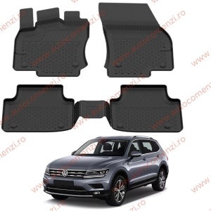 Covoare cauciuc tavita VW Tiguan Allspace 2016-prezent (Ultra SHL)