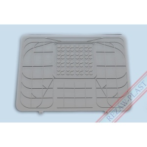 Covoras cauciuc protectie tunel median 53 cm x 42 cm - GRI - REZAW PLAST