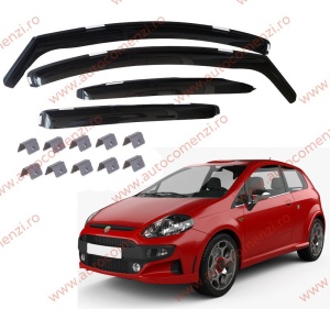 Paravanturi FIAT Grande Punto Evo 2009-2011 (5 usi) (set fata-spate)
