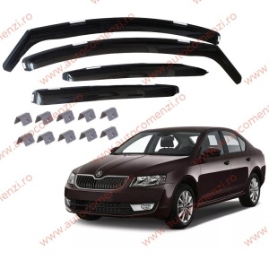 Paravanturi SKODA Octavia III 2013-2019 Sedan / Hatchback (set fata-spate)