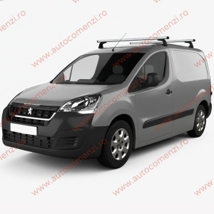 Set 2 bare portbagaj PEUGEOT Partner II 2008-2018 - ALUMINIU - fixare pe caroserie