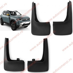 Set 4 aparatori noroi dedicate DACIA Duster III 2024-prezent