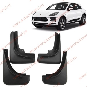 Set 4 aparatori noroi dedicate PORSCHE Macan I 2014-2019 Pre-Facelift