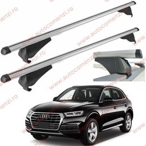 Set bare portbagaj AUDI Q5 II (FY) 2017-2024 - Aluminiu / cu cheie antifurt