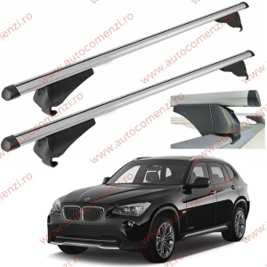 Set bare portbagaj BMW X1 E84 2009-2016 - Aluminiu / cu cheie antifurt