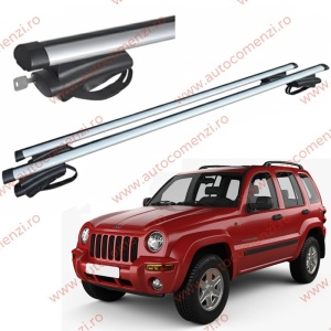 Set bare portbagaj cu cheie JEEP Cherokee (KJ) 2002-2007 - ALUMINIU
