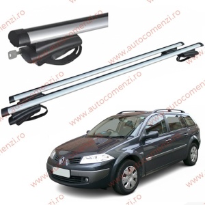 Set bare portbagaj cu cheie RENAULT Megane II 2002-2008 Combi - ALUMINIU