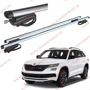 Set bare portbagaj cu cheie SKODA Kodiaq I 2017-2023 - ALUMINIU