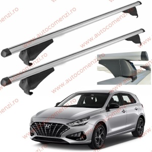 Set bare portbagaj HYUNDAI i30 III 2016-prezent Combi - Aluminiu / cu cheie antifurt