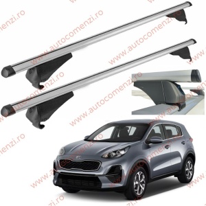 Set bare portbagaj KIA Sportage V 2021-prezent - Aluminiu / cu cheie antifurt