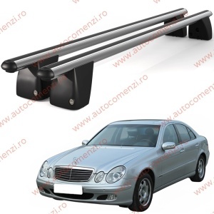 Set bare portbagaj MERCEDES Clasa E (W211) 2002-2009 (prindere in puncte fixe)