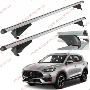Set bare portbagaj MG HS I (AS23) 2018-2025 - Aluminiu / cu cheie antifurt