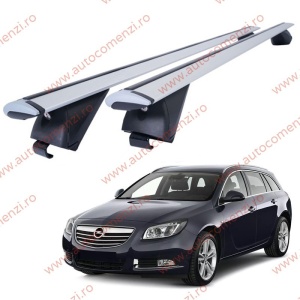 Set bare portbagaj OPEL Insignia I 2008-2017 Combi - Wingbar - Aluminiu / cu cheie antifurt