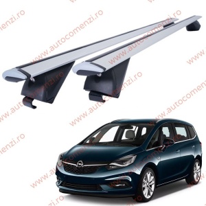 Set bare portbagaj OPEL Zafira C Tourer 2011-2019 - Wingbar - Aluminiu / cu cheie antifurt