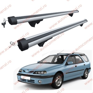Set bare portbagaj RENAULT Laguna I 1998-2001 Facelift Combi - Aluminiu / cu cheie antifurt - 120 cm