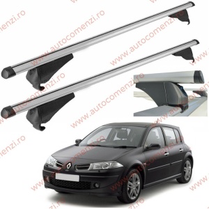 Set bare portbagaj RENAULT Megane II 2002-2008 Combi - Aluminiu / cu cheie antifurt