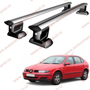 Set bare portbagaj SEAT Leon I (1M) 1998-2005 - Wingbar - cu cheie antifurt / Aluminiu