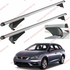 Set bare portbagaj SEAT Leon III (5F) 2012-2020 Combi - Aluminiu / cu cheie antifurt